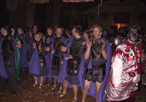 Maskenball des Turnvereins in Rheinau