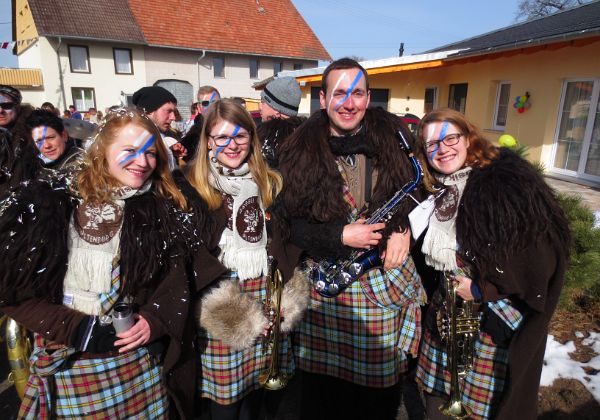 Narrentreffen in Birkendorf